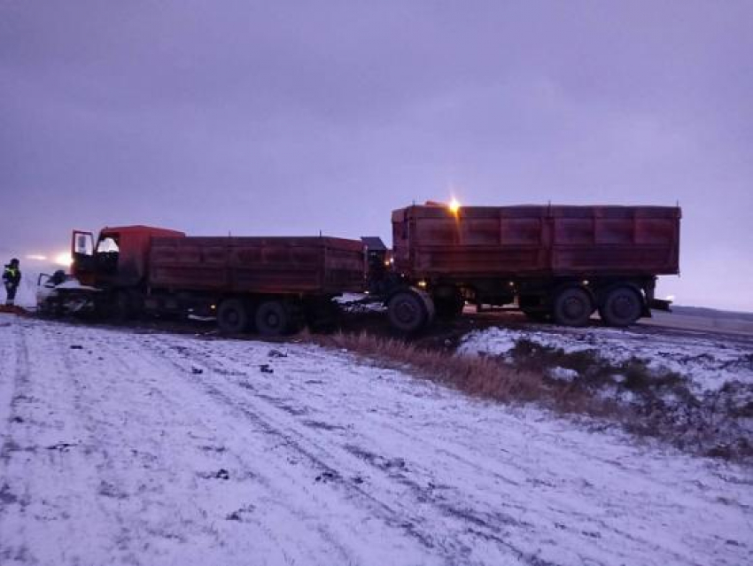 В Ростовской области в аварии с грузовиком погиб водитель легкового автомобиля