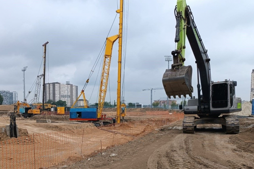 На ростовском стадионе «Труд» началось строительство Дворца спорта