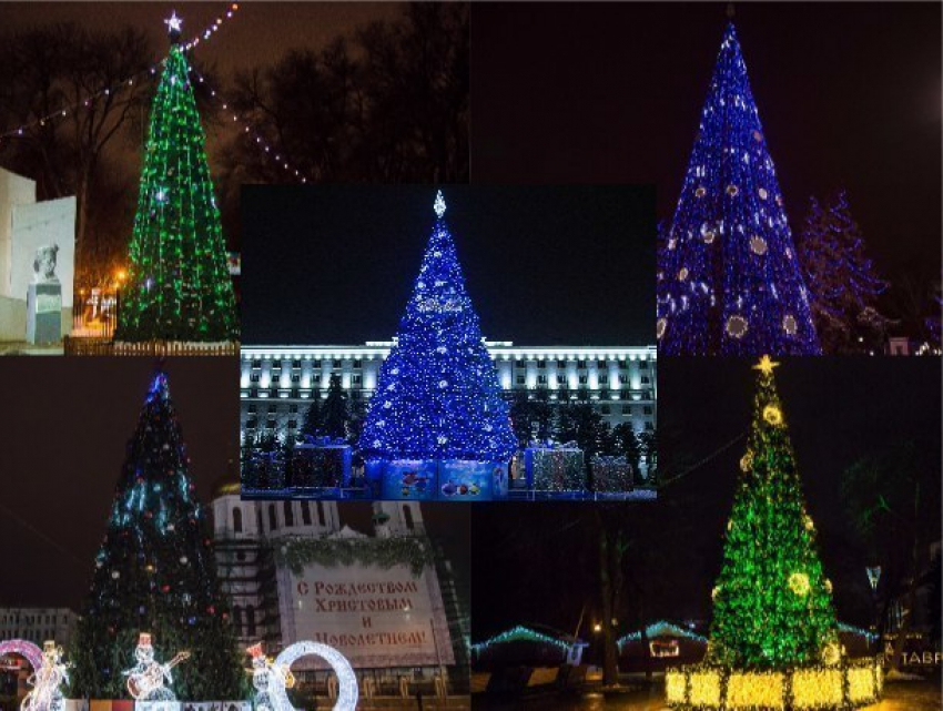 Голосование за звание «Самая красивая новогодняя ёлка Ростова» объявляется открытым!