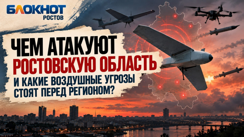 Чем атакуют Ростовскую область и какие воздушные угрозы стоят перед регионом – рассказали эксперты