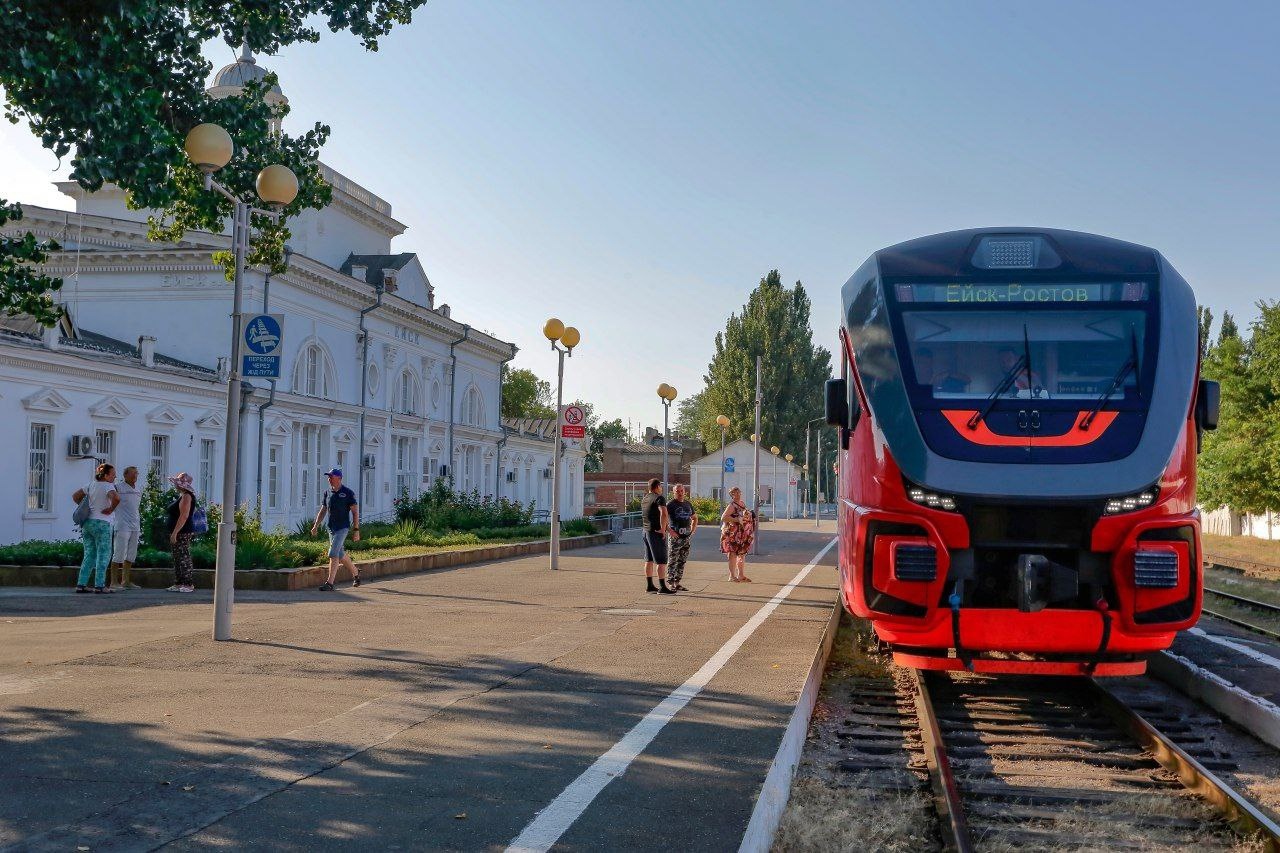 Из Ростова-на-Дону в Ейск запустят электричку на четыре месяца с 10 июня