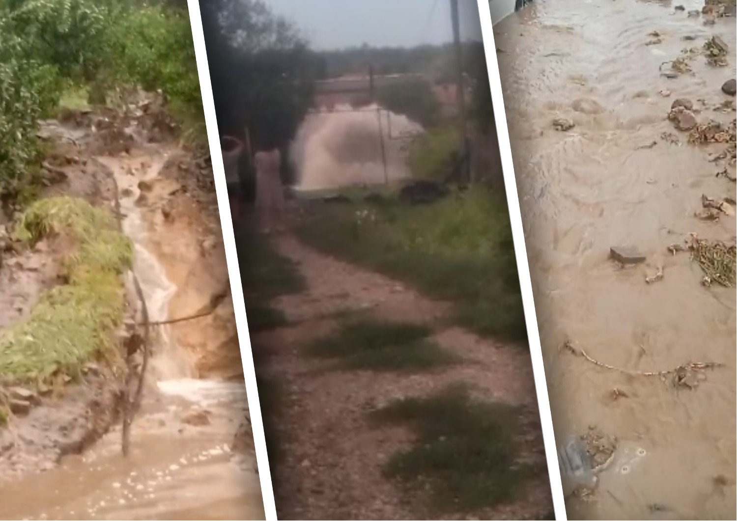 В Александровке прорвало магистральный водовод: мощный потоп и грязевые  потоки