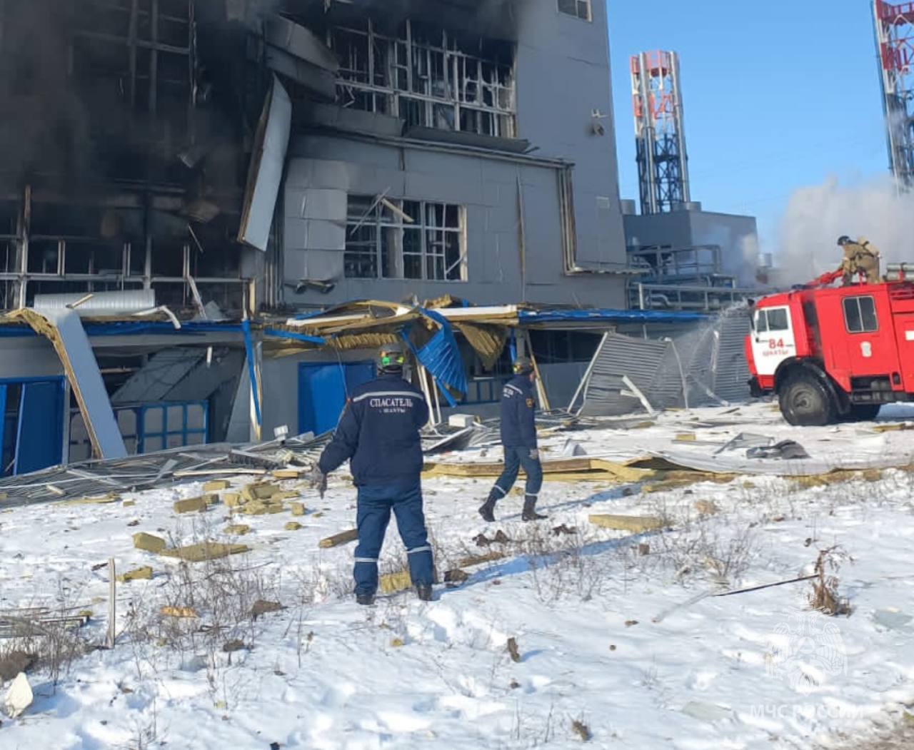 В Шахтах полиэфирный завод после пожара восстановят за 3 месяца