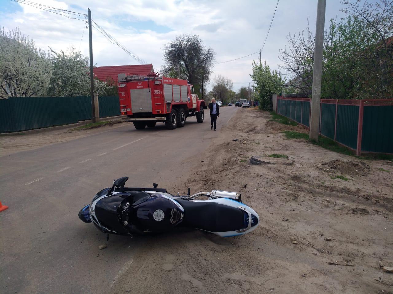 В поселке в Ростовской области погиб мотоциклист