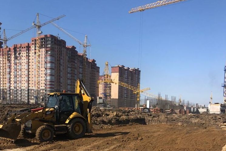 В Пролетарском районе Ростова начали строить школу. Фото: сайт правительства Ростовской области