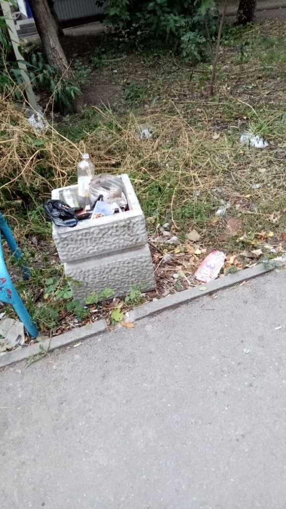 Горожанка возмущена мусорными кучами в Ростове-на-Дону