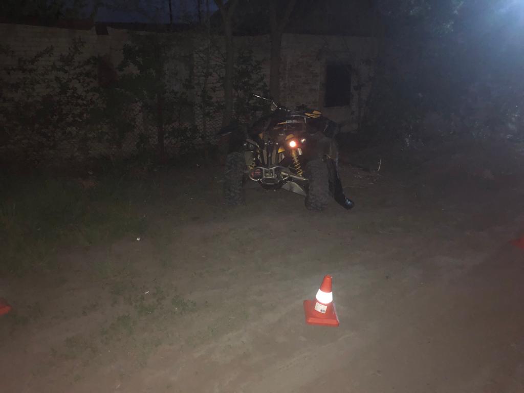 В Новочеркасске квадроцикл въехал в дерево, пострадали двое. Фото: УГИБДД по Ростовской области В Новочеркасске квадроцикл въехал в дерево, пострадали двое. Фото: УГИБДД по Ростовской области