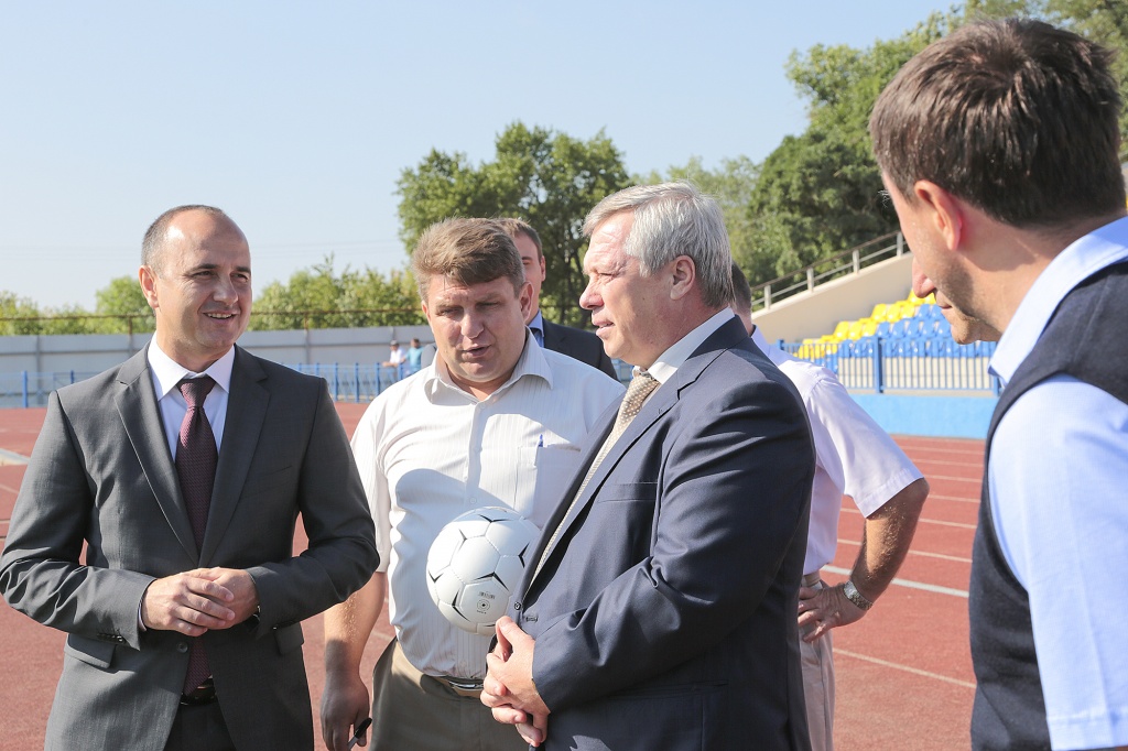 Василий Голубев и Игорь Сорокин. Фото: сайт правительства Ростовской области Василий Голубев и Игорь Сорокин. Фото: сайт правительства Ростовской области